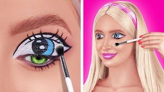 BARU 123 GO! AKU INGIN MENJADI BARBIE | Tutorial dan Ide Riasan yang Luar Biasa