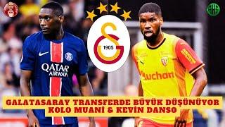 GALATASARAY'DAN 2 FLAŞ TRANSFER HAMLESİ | SANTRAFORA KOLO MUANI, STOPERE KEVIN DANSO GELİYOR