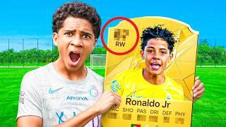 I Made Kid Ronaldo Take A Pro Football Test.. How Good is he?