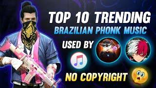 Top 10 No Copyright Phonk Music For FreeFire | No Copyright Background Music 2023