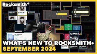 What's New to Rocksmith+ | September 2024