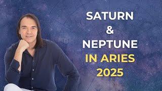 Saturn and Neptune in Aries in 2025 / Aleksandar Imsiragic