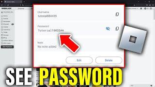 How To See Your Roblox Password 2024 | Check Current Roblox Password