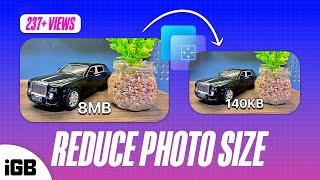 How to Reduce Photo File Size on iPhone or iPad