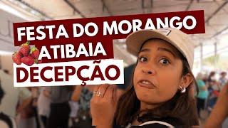 ATIBAIA E FESTA DO MORANGO, DECEPÇÃO TOTAL