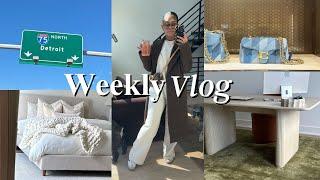 Shopping + Road Trip + Home Updates | Weekly Vlog