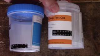 How to read the temperature test strip on a cup  test. What does it do ?