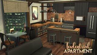 INDUSTRIAL APARTMENT // The Sims 4: Speed Build // NO CC