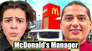 Matan Interviews a McDonald's Manager