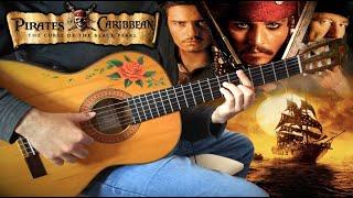 『He's a Pirate』(Pirates of the Caribbean) meet flamenco gipsy guitar【fingerstyle classic best cover】