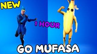 FORTNITE GO MUFASA EMOTE (1 HOUR)