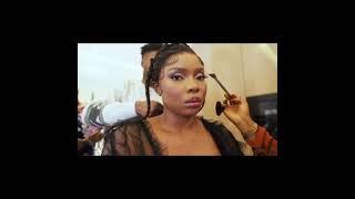 Yemi Alade's glam BTS for The Voice Nigeria Live shows