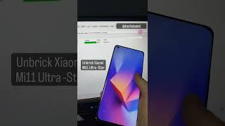 Unbrick Xiaomi Mi11 Ultra Testpoint EDL Auth Flash