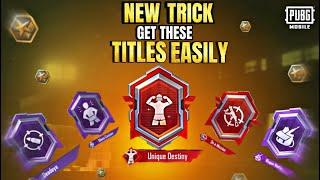 PUBGM All Titles Trick | Complete All Solo Achievements | New Hidden Locations | Nusa Map Tricks |