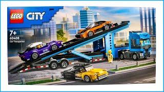 LEGO City 60408 Car Transporter Speed Build