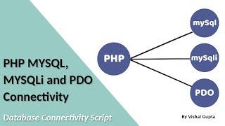 PHP MYSQL, MYSQLi and PDO Connectivity