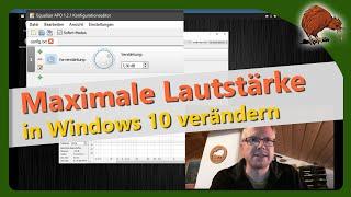 Maximale Lautstärke einstellen in Windows 10 – Vorverstärkung