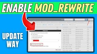 How to enable mod_rewrite in cpanel [2025 UPDATED]