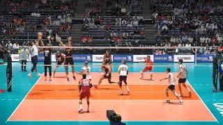 USA Volleyball TJ Defalco in USA - Turkey Paris Olympics Qualification 2024