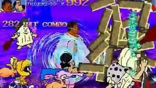 Mugen Fat Albert,Underdog,Marvin and Captain Caveman vs Ren Hoek,Pizza,Darkwing Duck and Gobotenn