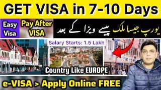 Easy e-Visa in 7 Days | Pay After Visa | Apply Online FREE | Good Country to start Business