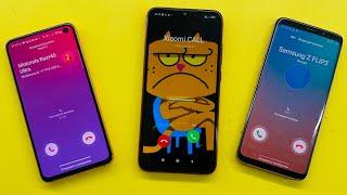 Incoming Call Xiaomi Redmi Note 7 vs Samsung S9+Samsung S10e