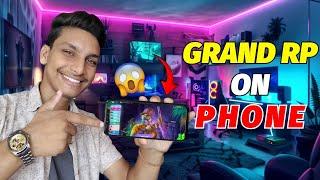 I PLAYED GTA 5 GRAND RP IN PHONE !