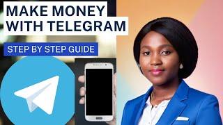 How to host your course on telegram with phone for free 2024(make money with telegram)#telegram