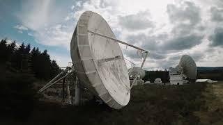 "Signals" - FPV drone flying a gigantic Satellite dish