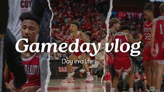 Playing Nebraska on the Road | D1 Basketball Player Day in a Life