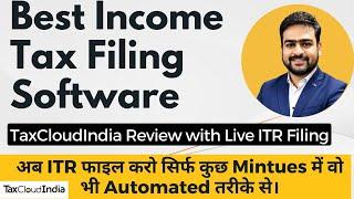 Best Income Tax Filing Software - TaxCloudIndia Review | Best Tax Filing Software in India