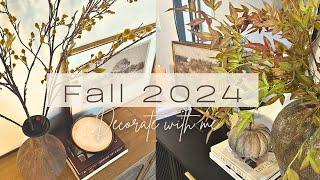 || 2024 Fall Decorate With Me || Table Styling || Zara Home, Etsy,  Afloral, Target, HomeGoods..||