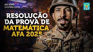 UN Resolve: Resolução da prova de Matemática da AFA 2025