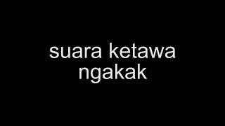 suara ketawa ngakak #1