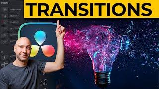 DaVinci Resolve 18 TRANSITIONS for Beginners | EVERYTHING You NEED to Know | CRASH COURSE