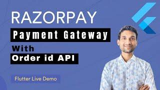 RazorPay Flutter Tutorial with Generate Order Id to capture Payment Automatically