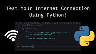 Internet Connection Checker - Python