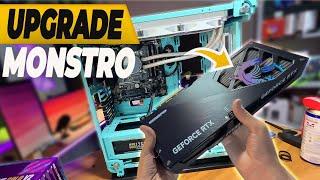 UPGRADE, LIMPEZA GERAL NO PC MONSTRO COM RTX 5070TI