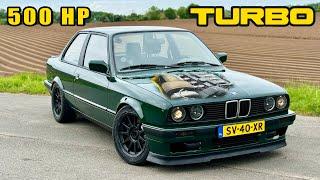 500HP BMW E30 *BIG TURBO* // REVIEW on AUTOBAHN