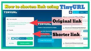 HOW TO SHORTEN AND PERSONALIZE A LINK