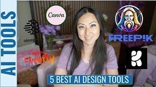 5 Must-Have AI Design Tools in 2025 (Create Images Like A Professional Graphic Designer)