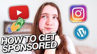 How To Get Sponsored on YouTube | Land PAID Brand Deals!