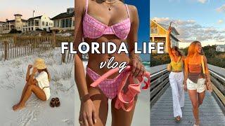 VLOG: few days in my life (beach days, workout, sunrise, friends)