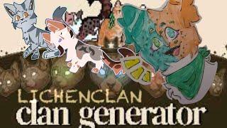 Year One in LichenClan! | Clan Generator pt.1