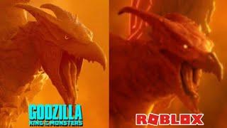 Titanus Rodan 2019 Movie Vs Kaiju Universe References | Roblox Kaiju Universe