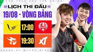 VGM vs HQ I FL vs XT  - ĐẤU TRƯỜNG DANH VỌNG MÙA ĐÔNG 2022 - VÒNG BẢNG 19/08