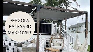 DIY PERGOLA KIT | TOJA GRID | BACKYARD MAKEOVER