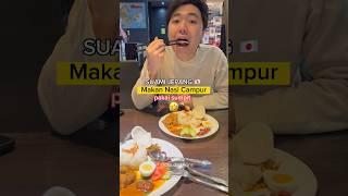 SUAMI JEPANG MAKAN NASI PADANG PAKAI SUMPIT  #nasipadang #jepang