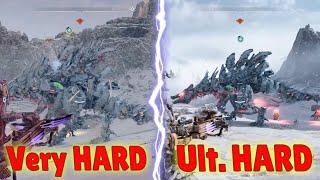 VERY Hard vs. ULTRA Hard Difficulty Comparison | Horizon Forbidden West