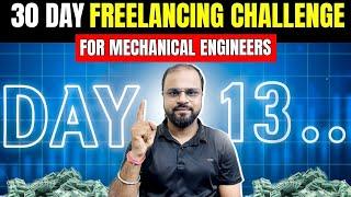 30-Day Freelancing Challenge for Mechanical Engineers | Day 13 | Tricks to Rank Freelance Profile